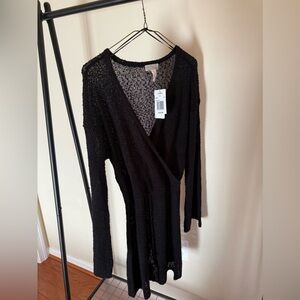 Small l*space Black Swimsuit Cover